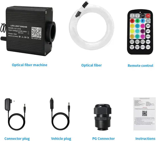Starlight Fiber Optic Headliner Kit 600 Strands Sound The Creative Hub