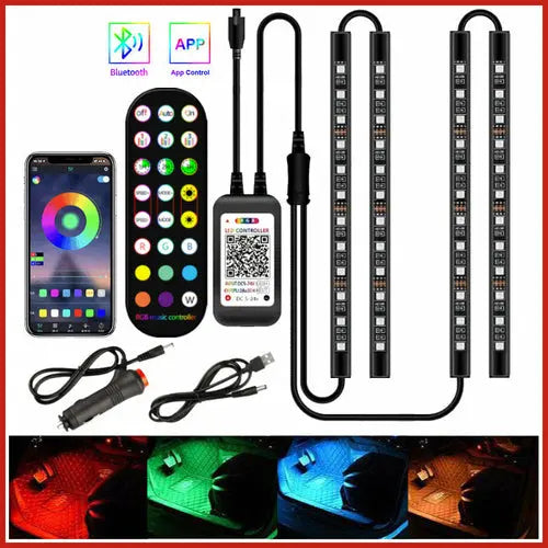 Styling Decorative LED Car Interior Light Waterproof Lamp The Creative Hub