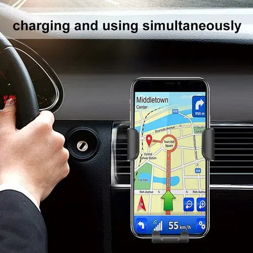 Ninja Dragon QI X Universal Wireless Charger with Car Mount Holder The Creative Hub