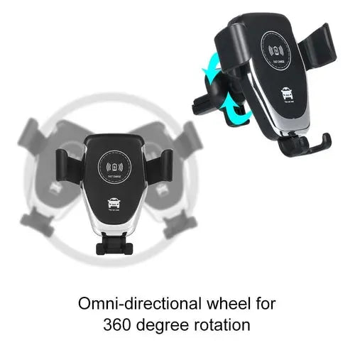 Ninja Dragon QI X Universal Wireless Charger with Car Mount Holder The Creative Hub